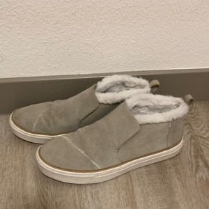grey moccasins